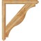 Ekena Millwork Funston Arts & Crafts Rough Sawn Bracket, Western Red Cedar, 4"W x 40"D x 44"H BKT04X40X44FST03RWR - alternate 2